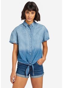 Khujo, Damen Bluse 'Luna', Blue Denim