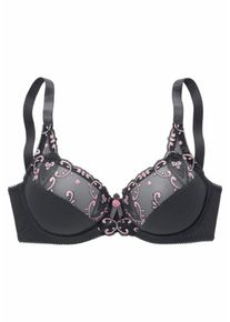 Nuance, Damen Bügel-BH, Grau / Pink