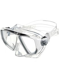 AQUA LUNG SPORT, Herren Taucherbrille 'Oyster', Schwarz / Weiß