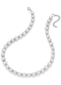 Firetti, Damen Perlenkette, Silber / Perlweiß
