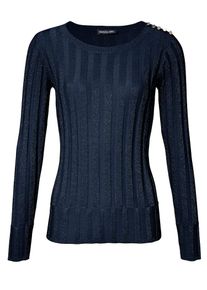 Heine, Damen Pullover, Marine
