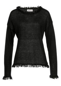 Replay, Damen Strickpullover, Schwarz