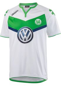 Kappa, Herren 'Wolfsburg 15/16 Heim Fußballtrikot' , Grün / Weiß