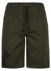 Under Armour, Herren Shorts 'Rival Exploded', Khaki / Schwarz