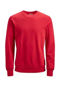Jack & Jones JACK & JONES, Herren Sweatshirt 'JJEHOLMEN', Rot