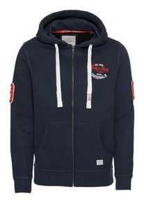 Jack & Jones JACK & JONES, Herren Sweatjacke 'JORFARA SWEAT ZIP HOOD', Dunkelblau