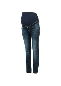 Noppies, Damen Umstandsjeans slim Mia, Blau