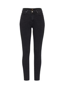 Lee, Damen High-waist-Jeans, Black Denim