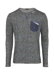 Key Largo, Herren Pullover 'KAI', Schlammfarben