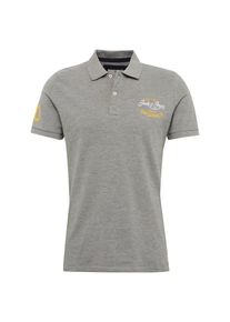 Jack & Jones JACK & JONES, Herren Poloshirt 'JORFARA', Gelb / Hellgrau