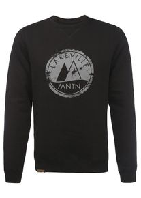 LAKEVILLE MOUNTAIN, Herren Sweatshirt 'Milo Logo ', Schwarz