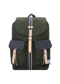 HERSCHEL, Damen Rucksack 'Dawson', Beige / Navy / Dunkelgrün / Weiß