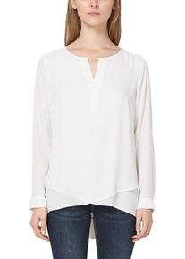 s.Oliver BLACK LABEL, Damen Bluse, Weiß