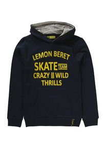 LEMON BERET, Kapuzenpullover, Kobaltblau / Gelb