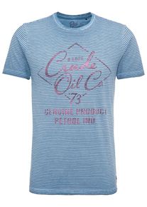 PETROL INDUSTRIES, Herren T-Shirt, Rauchblau / Hellblau