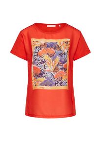 Rich & Royal Rich & Royal, Damen Shirt 'T-Shirt', Rot