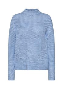 Pieces, Damen Pullover, Rauchblau