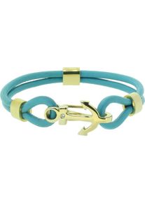 Hafen-Klunker, Damen Armband '110505', Türkis / Gold