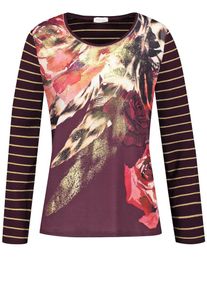 Gerry Weber, Damen Shirt, Gold / Rosé / Burgunder