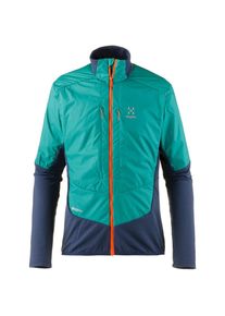 Haglöfs Haglöfs, Herren Kunstfaserjacke 'Touring', Türkis / Nachtblau / Neonorange
