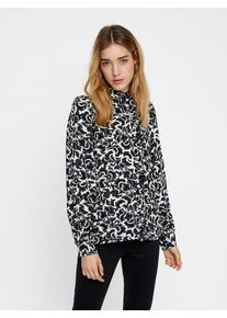 Véro Moda VERO MODA, Damen Hemd, Schwarz / Weiß