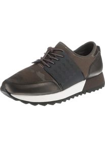 s.Oliver RED LABEL, Damen Sneakers, Braun / Schwarz / Wei&szlig;