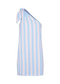 EDITED, Damen Kleid 'Calen', Creme / Blau / Orange