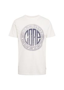 Jack & Jones JACK & JONES, Herren Shirt 'JCOPRESSURE', Dunkelblau / Weiß