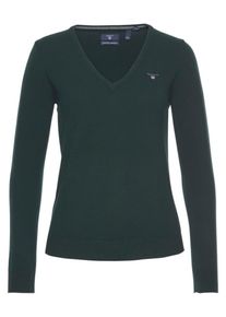 Gant, Damen Pullover, Dunkelgr&uuml;n