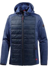 O.C.K. OCK, Herren Strickfleece, Dunkelblau