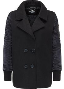 Dry Laundry Japan Dry Laundry, Damen Anorak, Schwarz