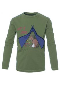 REVIEW KIDS REVIEW FOR KIDS, Langarmshirt, Blau / Gr&uuml;n / Pink