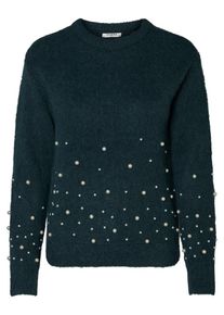 Pieces, Damen Pullover, Smaragd