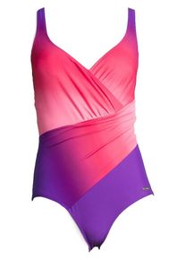 Lascana, Damen Badeanzug, Beere / Dunkellila / Hellpink / Dunkelpink