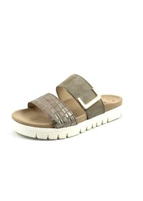 Gabor, Damen Pantoletten, Khaki
