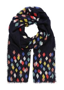 Esprit, Damen Schal 'RCS_PrinDiamSca', Navy