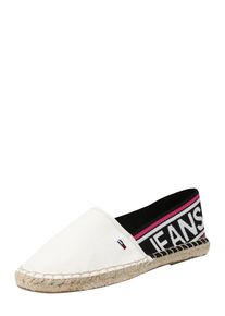 Tommy Jeans, Damen Halbschuhe 'SELIA 4D', Schwarz / Wei&szlig;