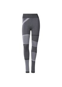 Reebok, Damen Tight, Hellgrau / Dunkelgrau / Graumeliert