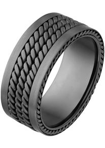 C-Collection, Herren Ring, Dunkelgrau