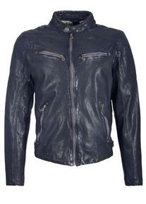 Gipsy, Herren Lederjacke 'Raik LAROV', Blau