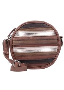 FREDsBRUDER, Damen Umhängetasche, Chamois / Braun / Silber