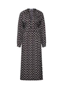 EDITED, Damen Kleid 'Cailin', Creme / Bordeaux / Schwarz