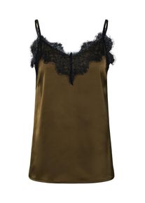 Love & Divine Love & Divine, Damen Top 'LOVE', Oliv / Schwarz