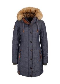 Naketano, Damen Wintermantel, Blau