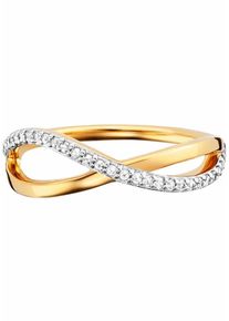 CAI Ca&iuml;, Damen Fingerring 'Infinity', Gold