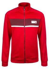 New Balance, Herren Jacke 'Athletics Track', Beere / Rot / Weiß