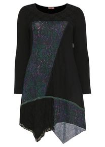 Joe Browns, Damen Kleid, Smaragd / Helllila / Schwarz