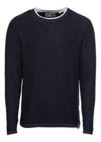 Key Largo, Herren Pullover 'MST DAKOTA round', Navy