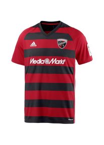 adidas Performance, Herren Fu&szlig;balltrikot 'FC Ingolstadt 04 17/18', Rot / Schwarz