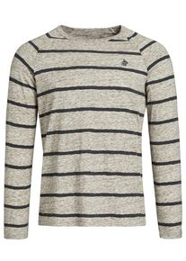 Khujo, Herren Longsleeve 'RAVEK', Graumeliert / Schwarz